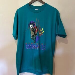 Vintage 1996, Kentucky Derby 122 tee in size large